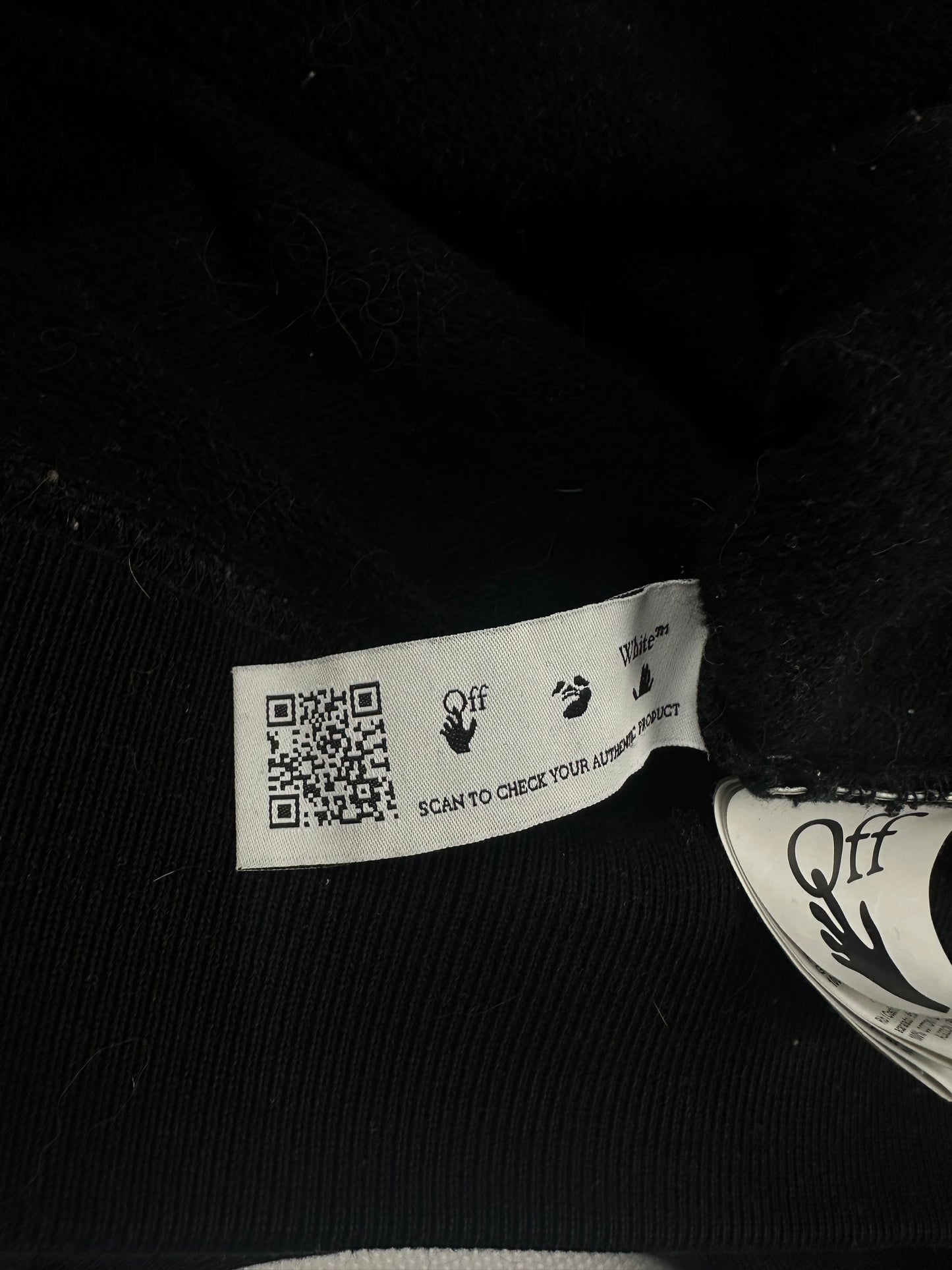 Off-White Hoodie schwarz S