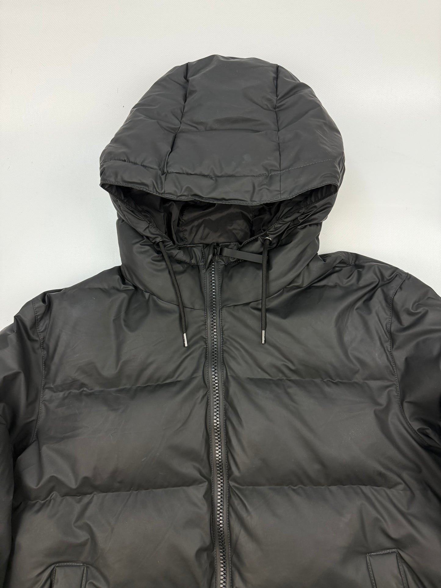 Rains Winterjacke schwarz S