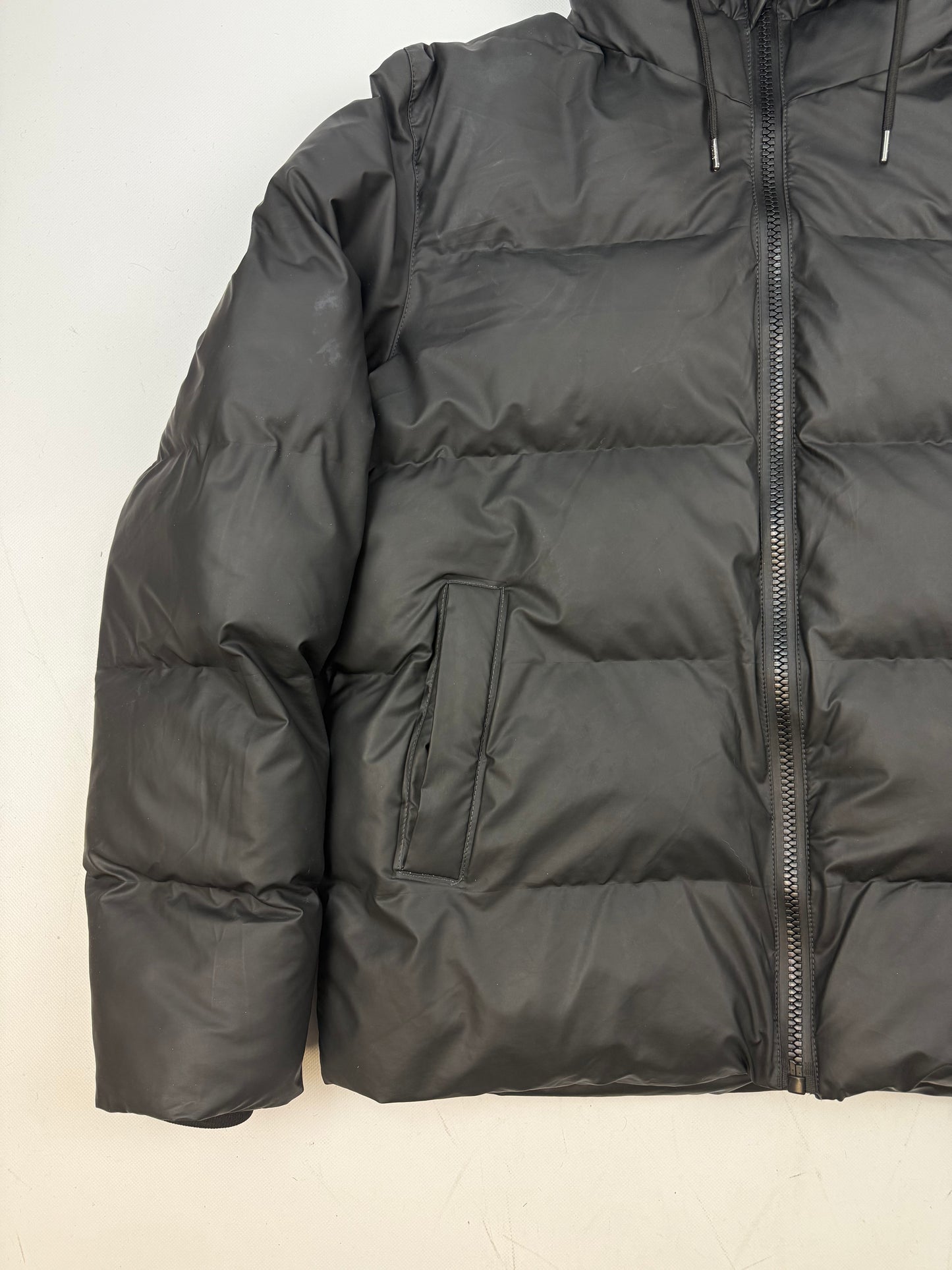 Rains Winterjacke schwarz S