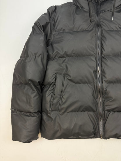 Rains Winterjacke schwarz S