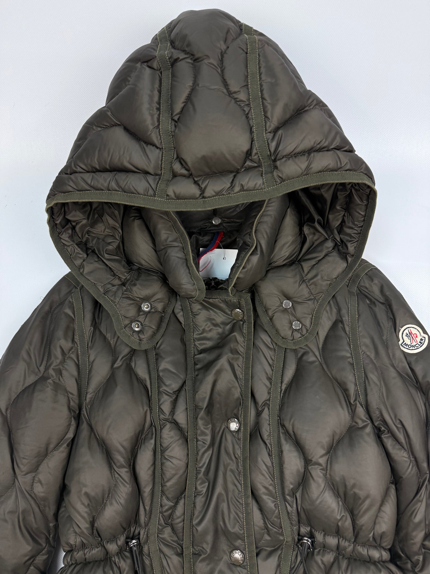 Moncler Daunenmantel grün Damen 3 (L)
