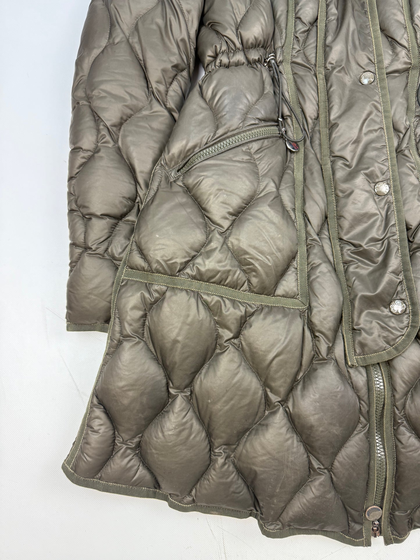 Moncler Daunenmantel grün Damen 3 (L)