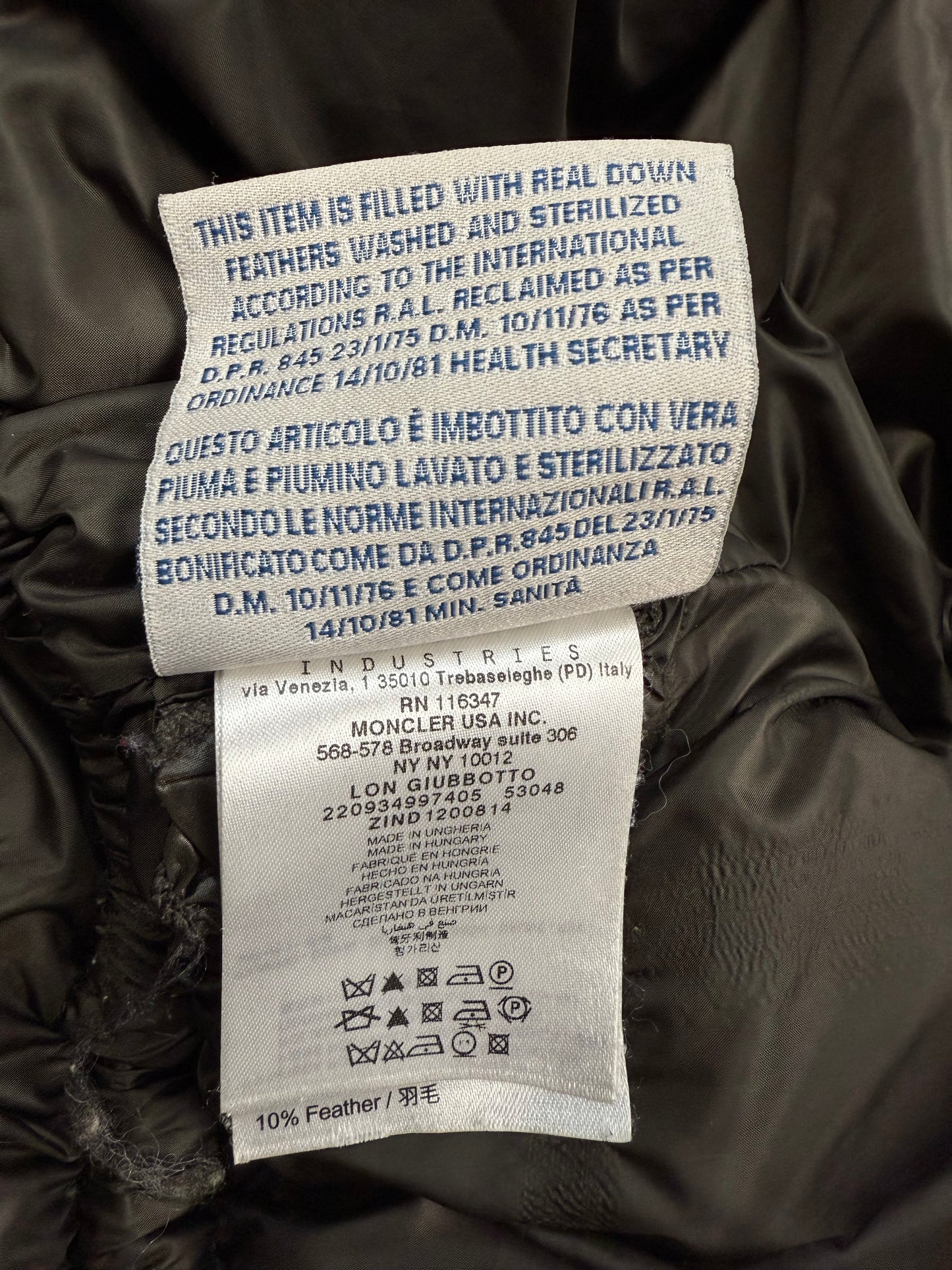 Moncler Daunenmantel grün Damen 3 (L)