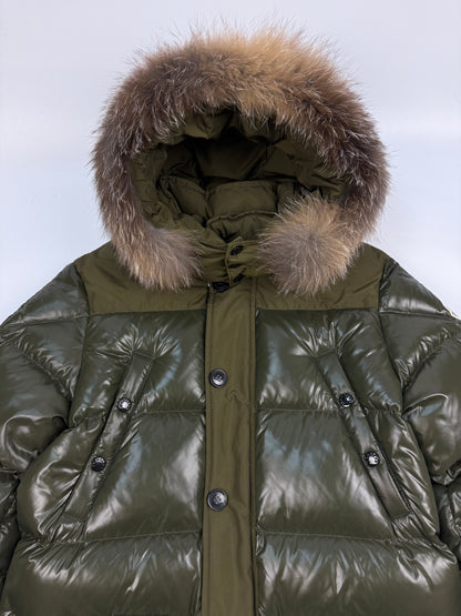 Moncler Daunenjacke grün Damen 14Y / S