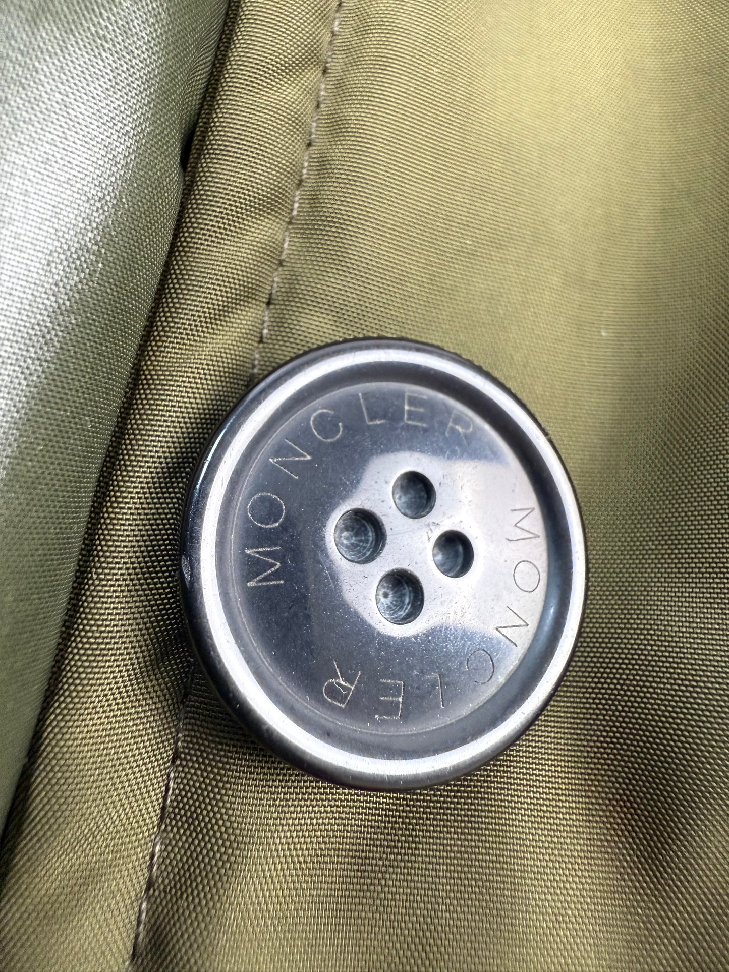 Moncler Daunenjacke grün Damen 14Y / S