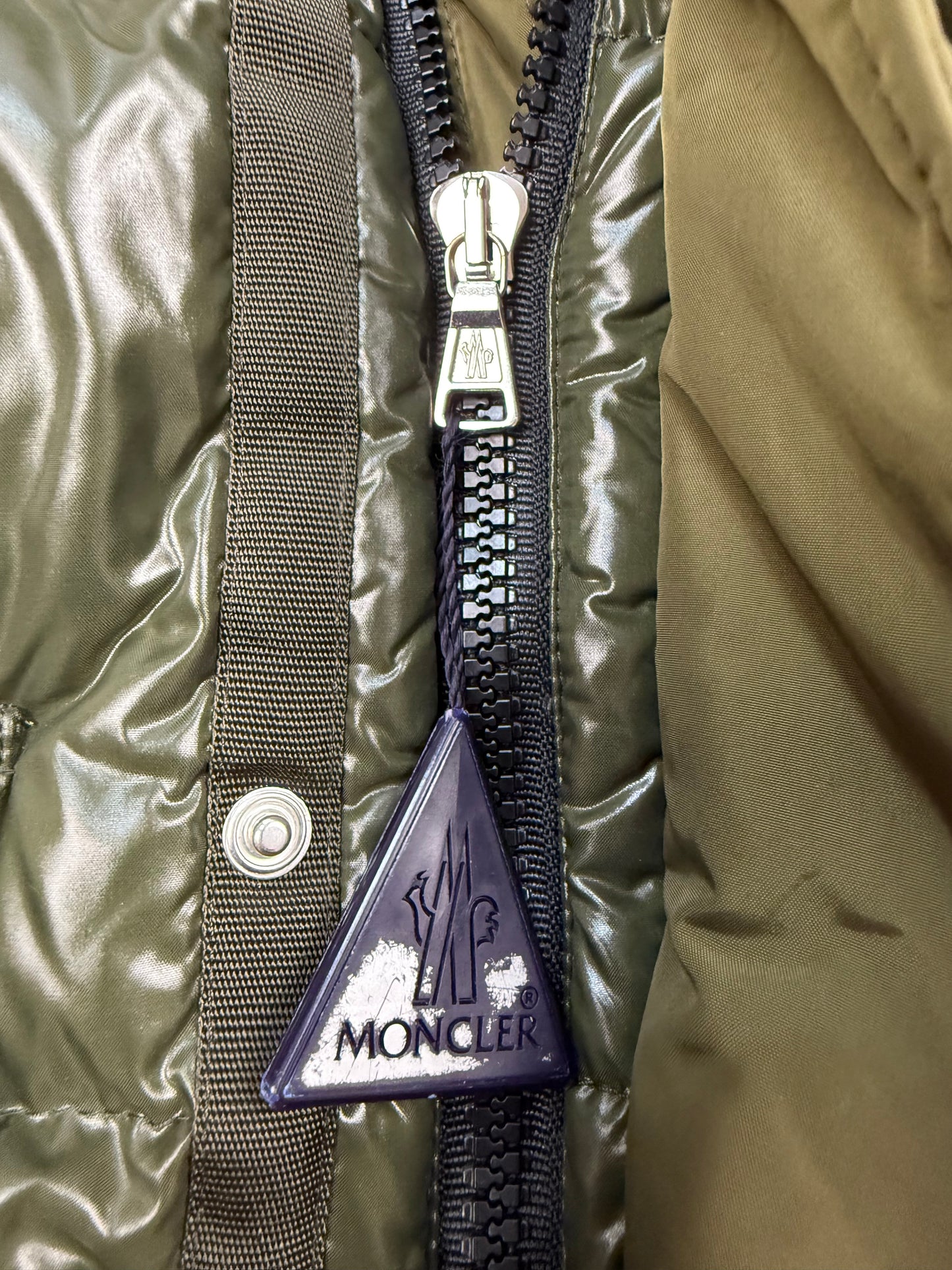 Moncler Daunenjacke grün Damen 14Y / S