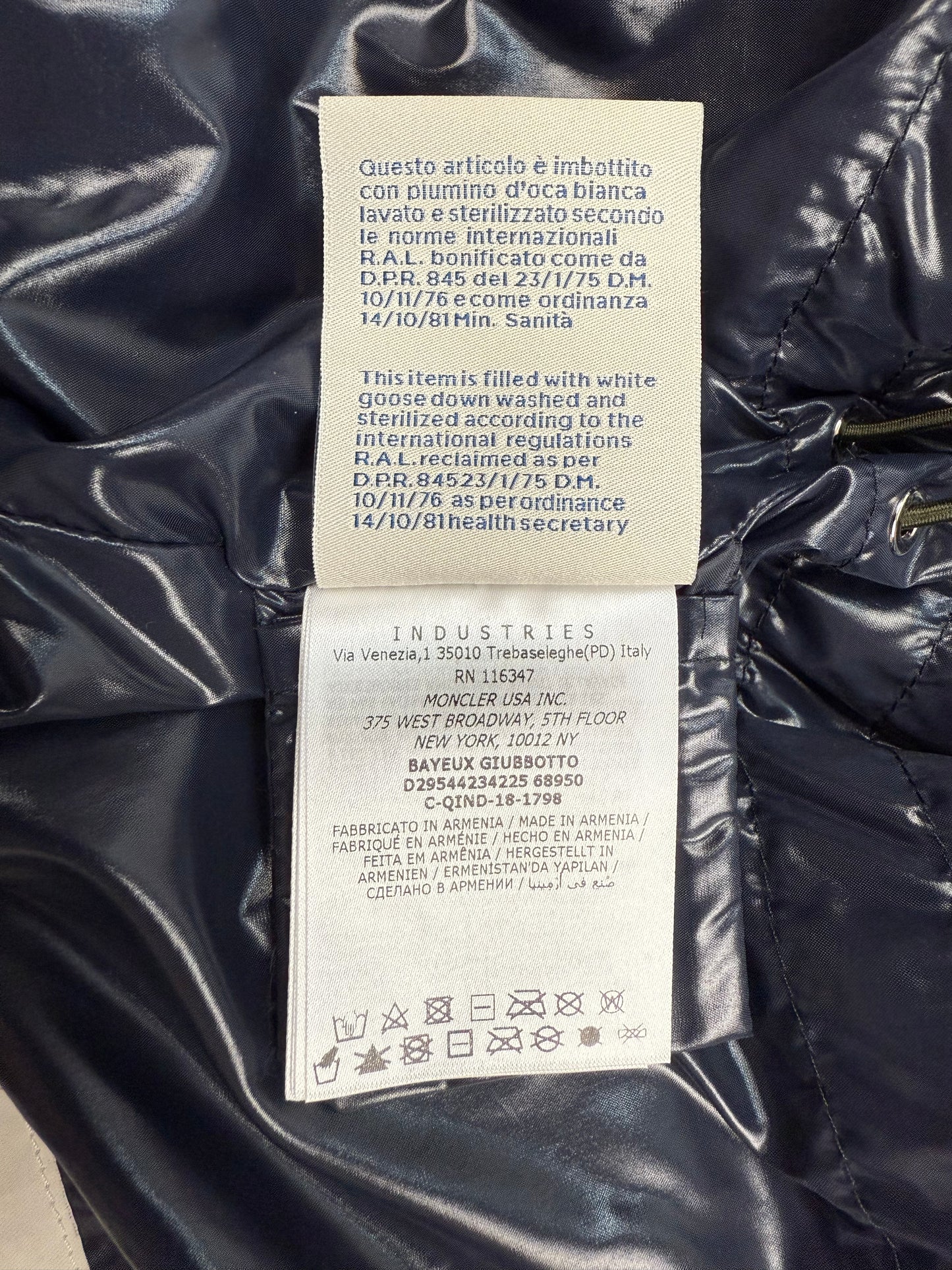 Moncler Daunenjacke grün Damen 14Y / S