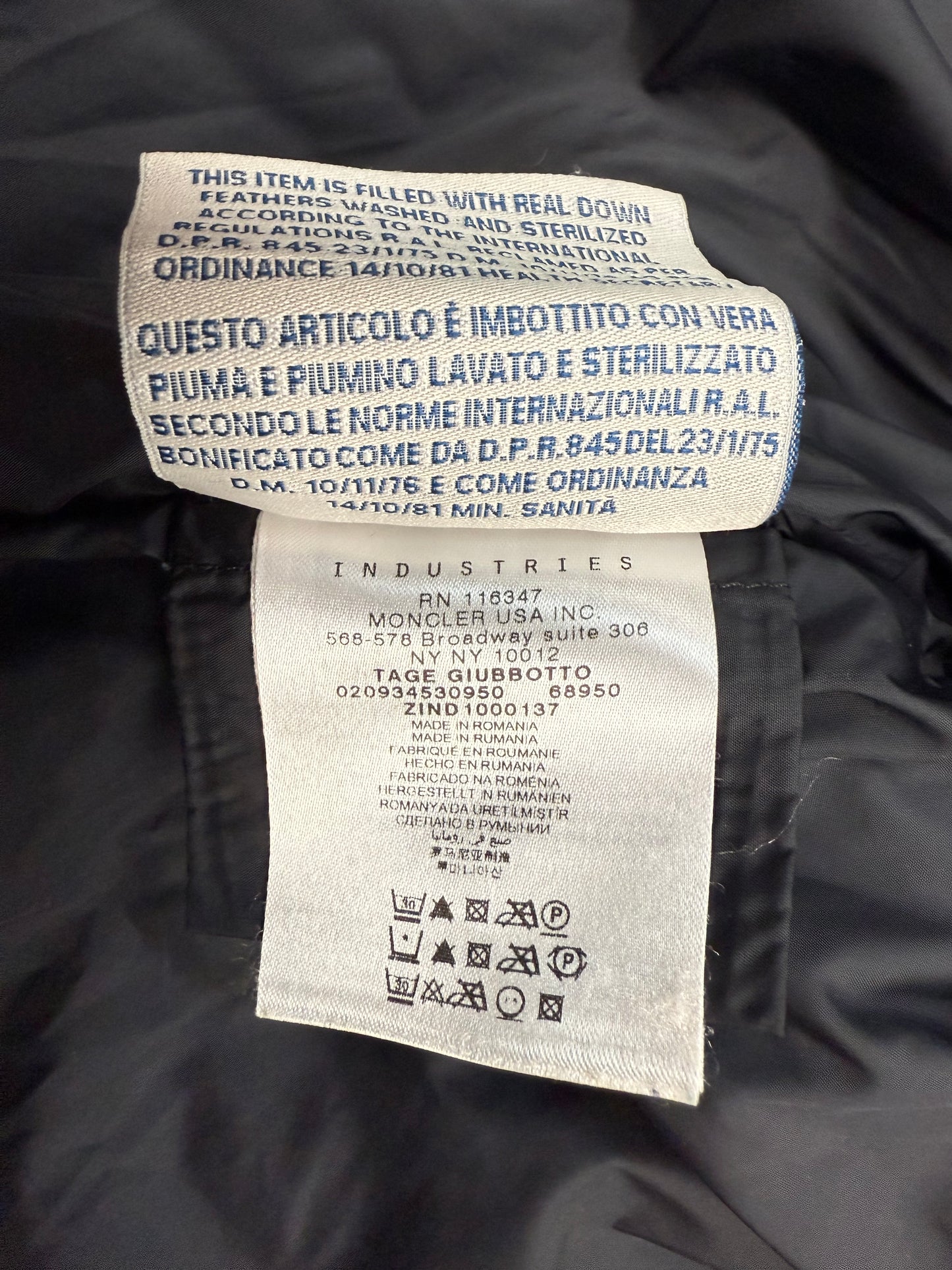 Moncler Daunenjacke schwarz Damen 3 (L)