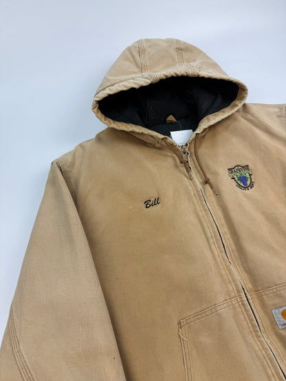 Vintage Carhartt Active OG Jacke beige XXL