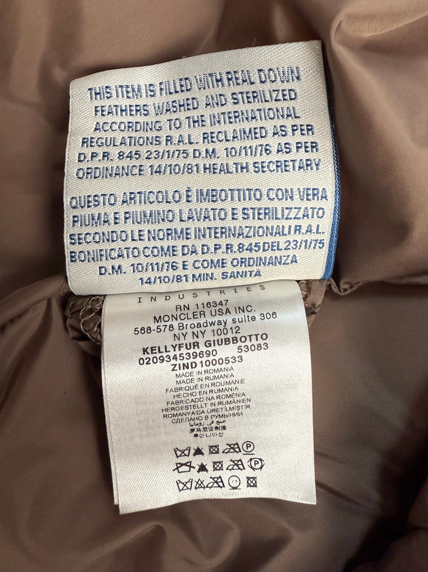 Moncler Daunenjacke grau Damen 3 (L)