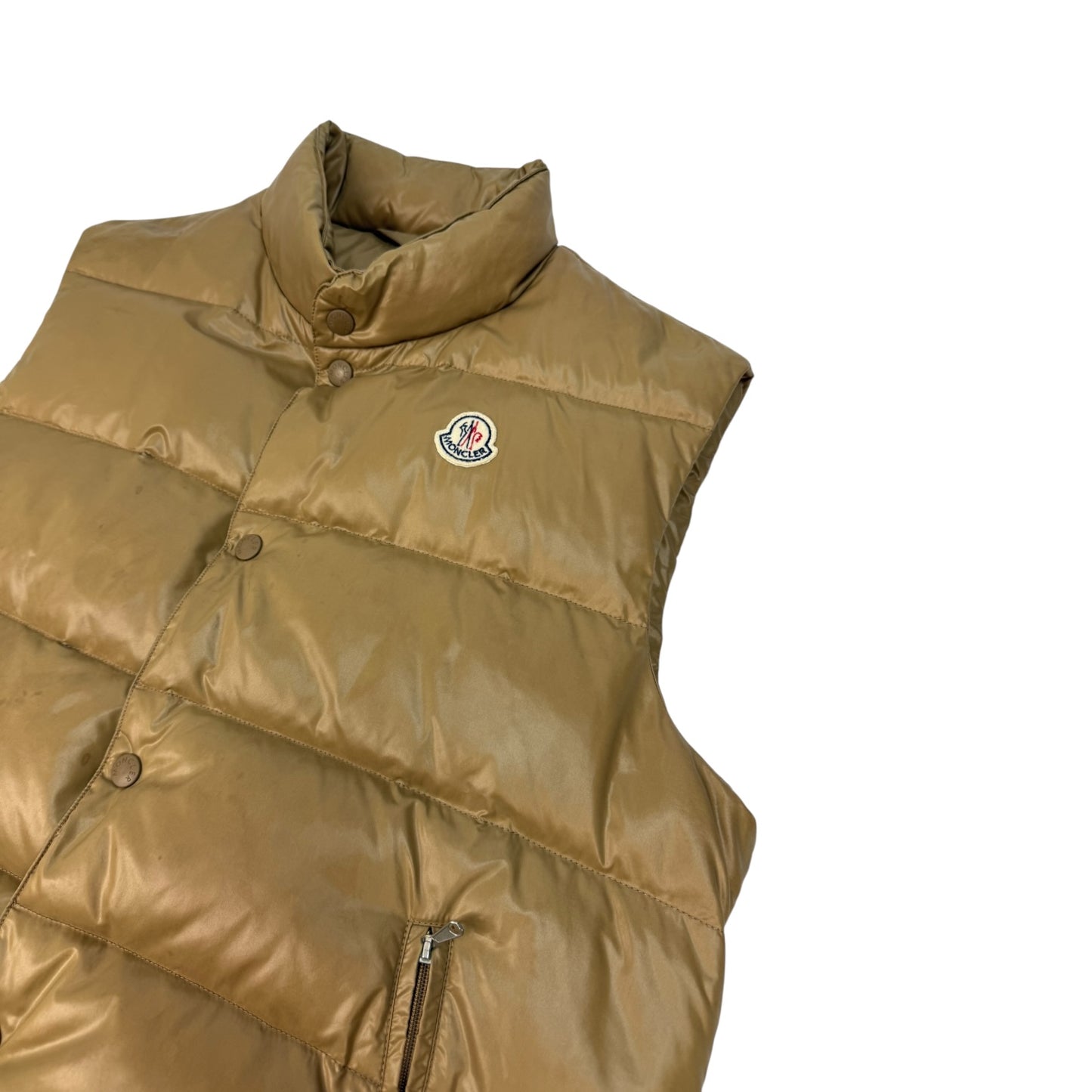 Vintage Moncler Weste braun Gr. 3 / L