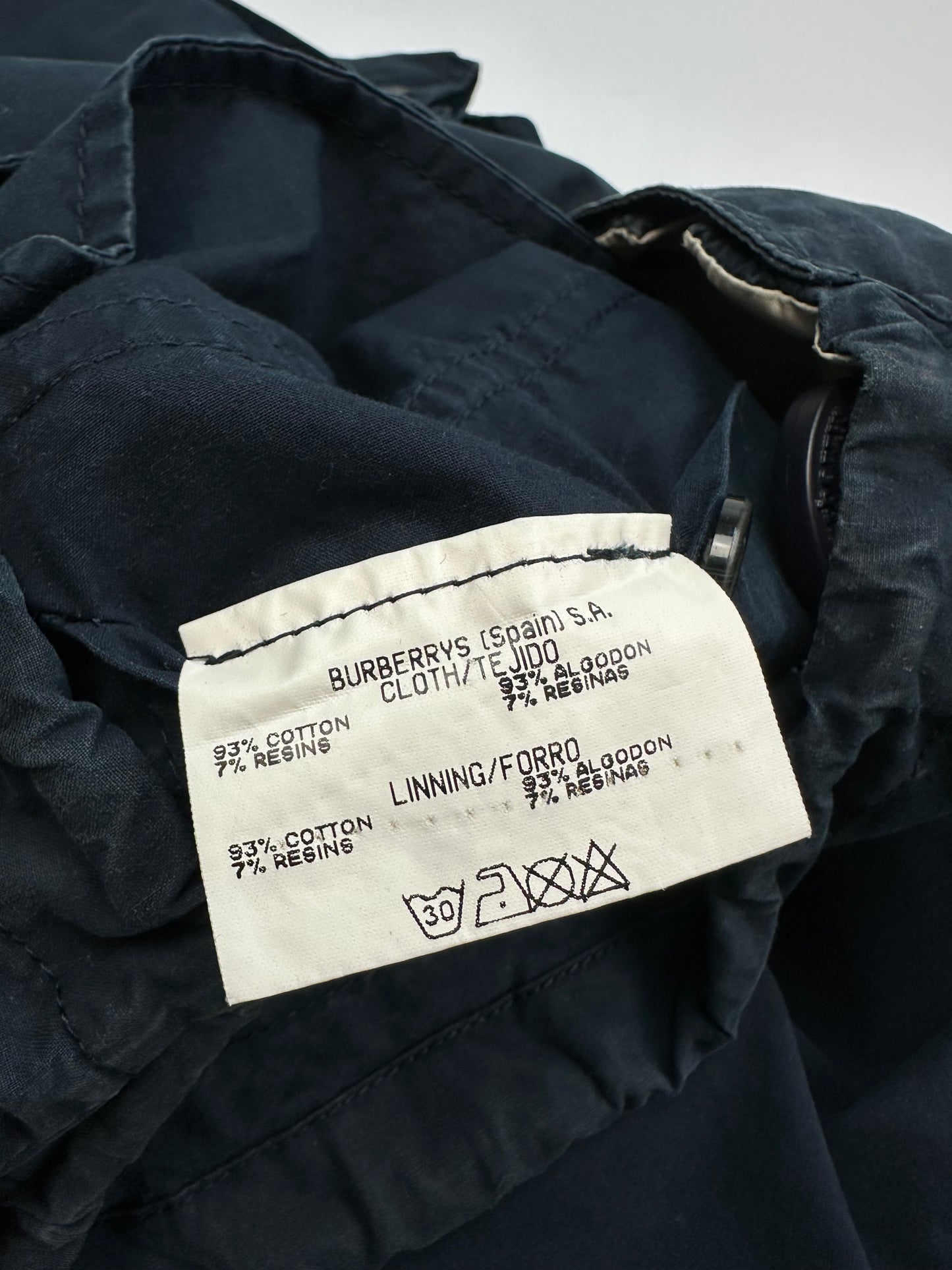Vintage Burberry Sailing Jacke navy XL