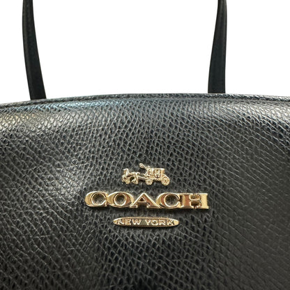 Coach Handtasche schwarz / gold