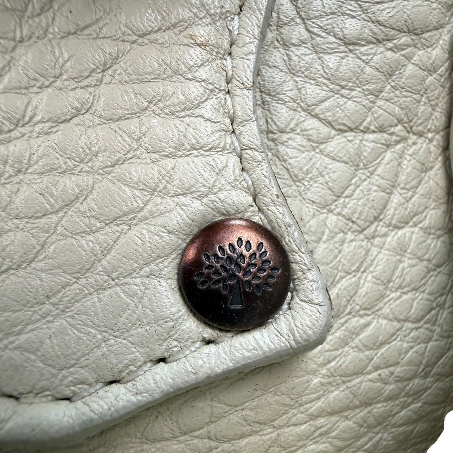 Vintage Mulberry Handtasche beige