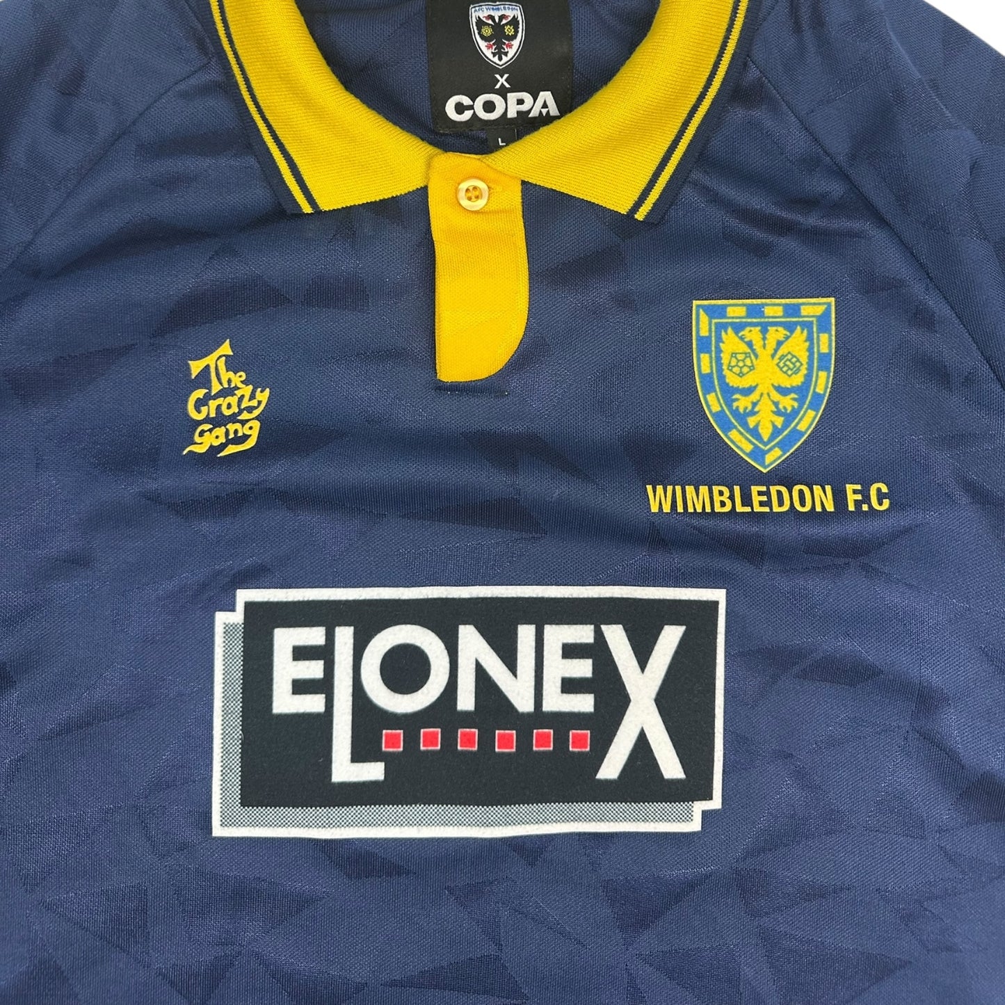 Vintage Copa Wimbledon F.C Trikot blau L