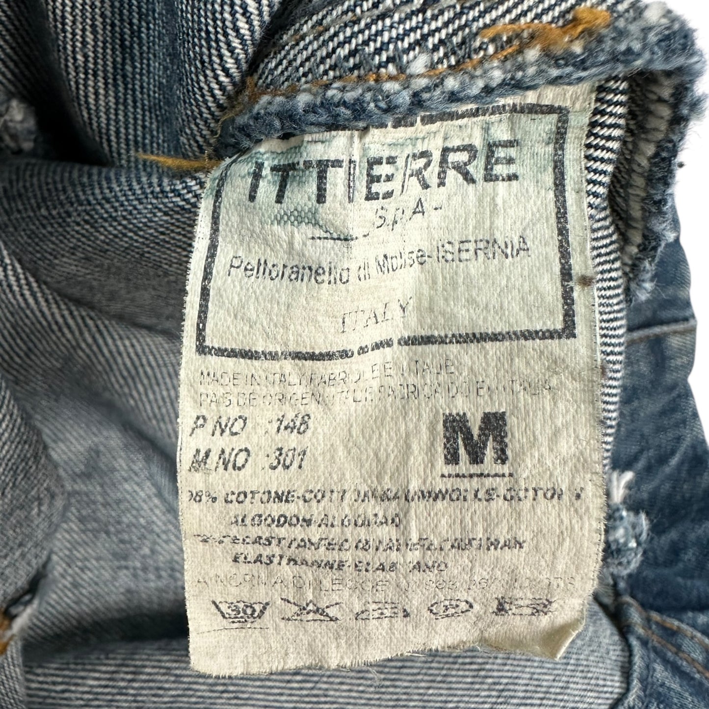 Vintage Dolce & Gabbana Jeansjacke hellblau M
