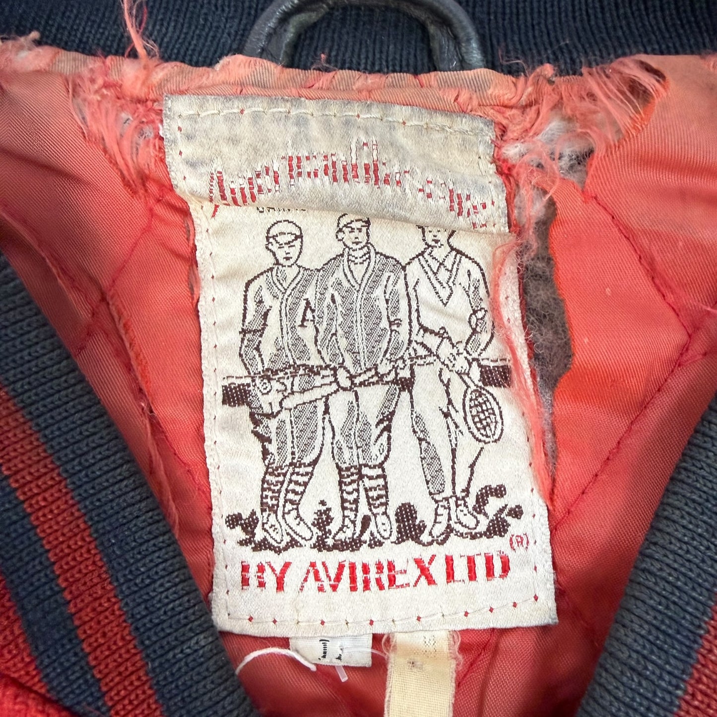 Vintage Avirex Lederjacke Gr. L