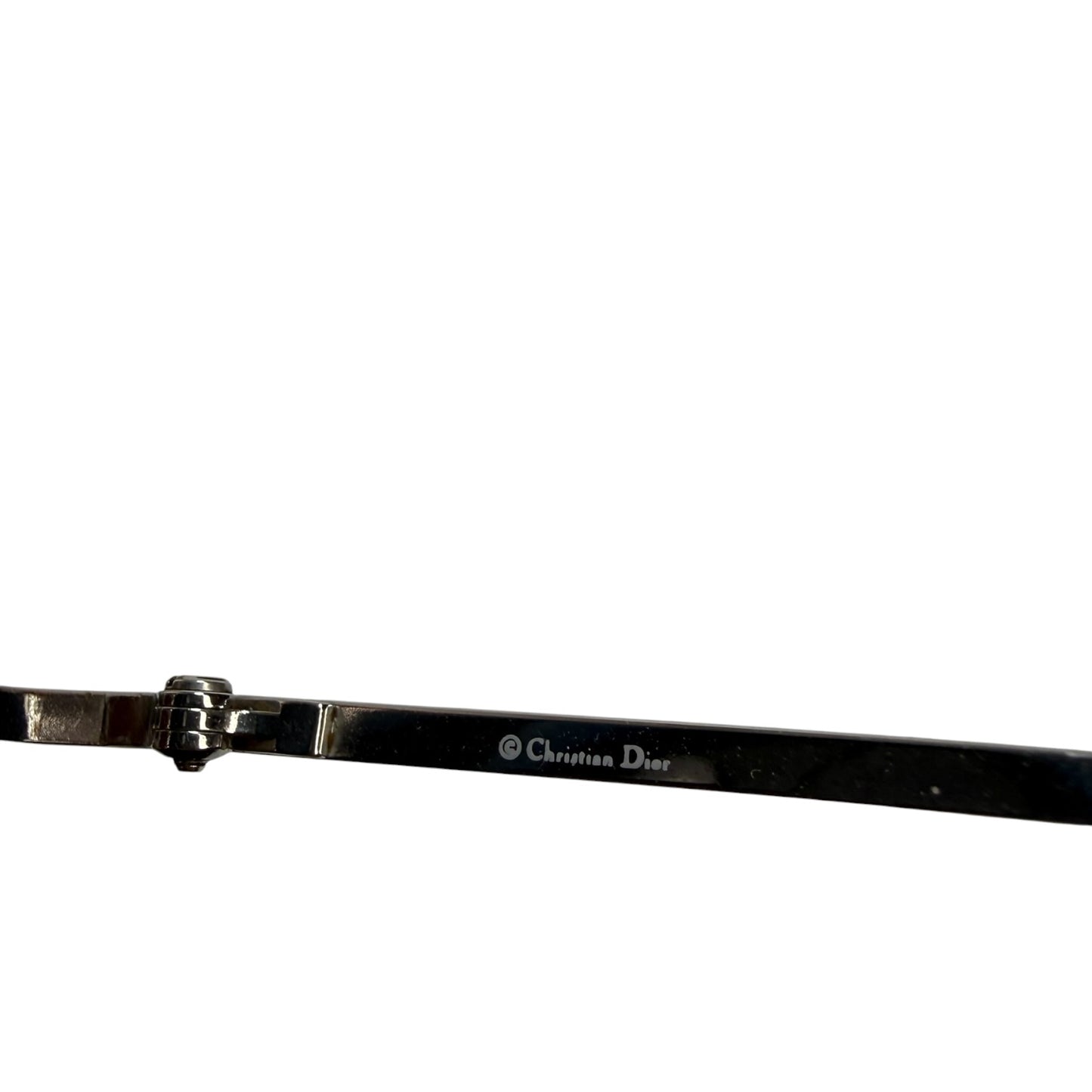 Vintage Christian Dior Brille Silber
