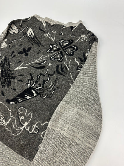 Vintage Vivienne Westwood Pullover grau Gr. M