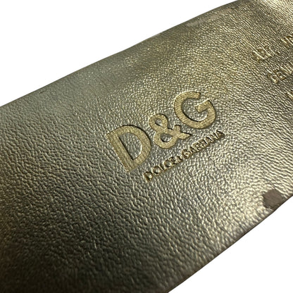 Vintage Dolce & Gabbana Gürtel braun 105