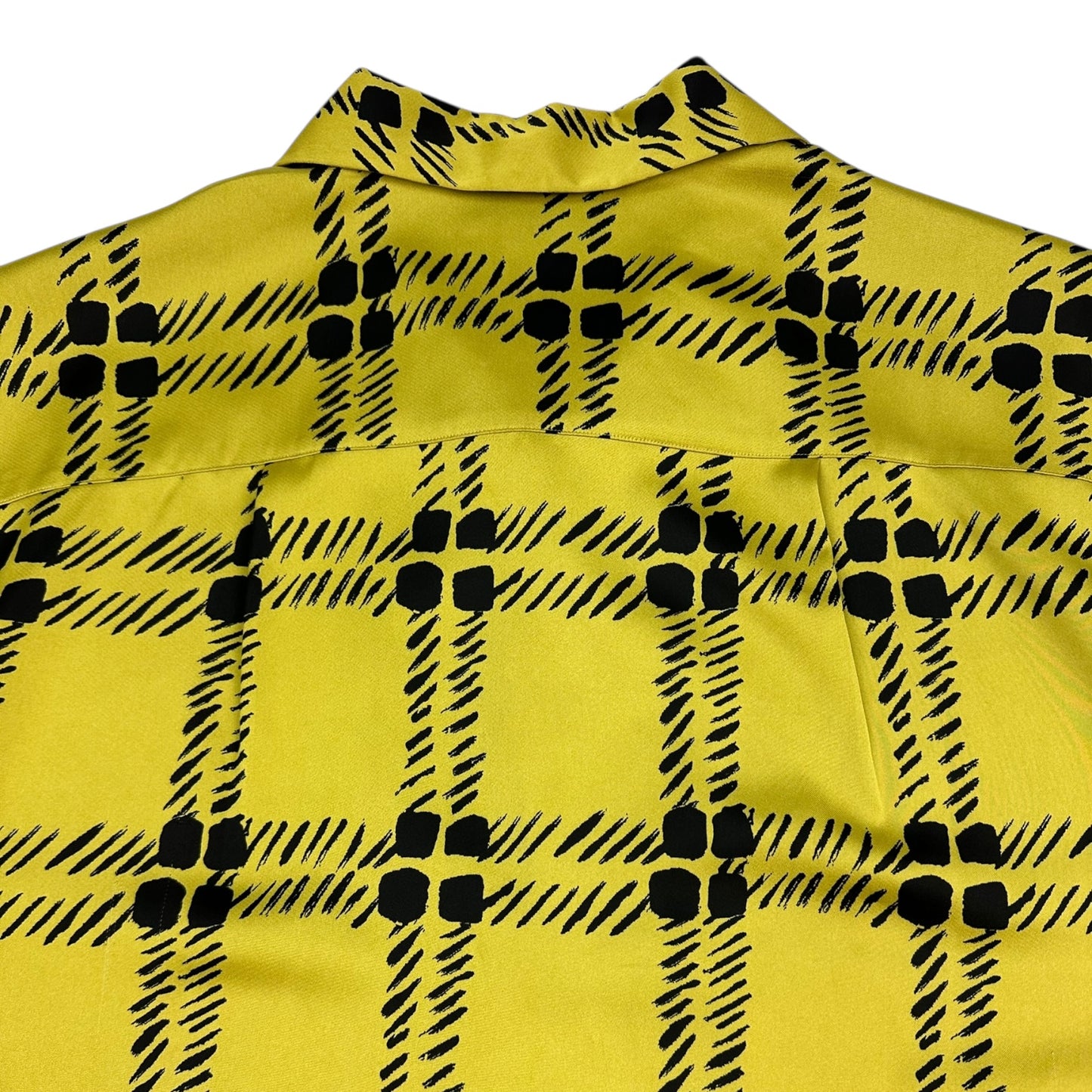 Vintage Marni x Uniclo Hemd schwarz / gelb XXL