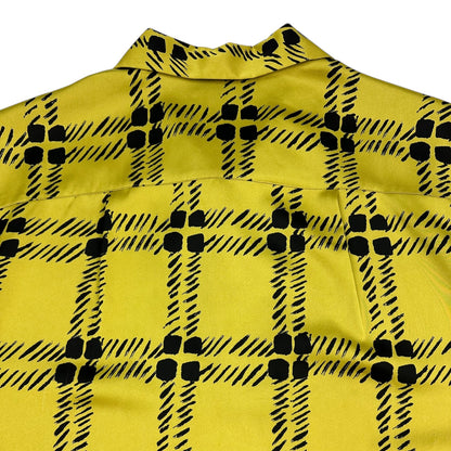 Vintage Marni x Uniclo Hemd schwarz / gelb XXL