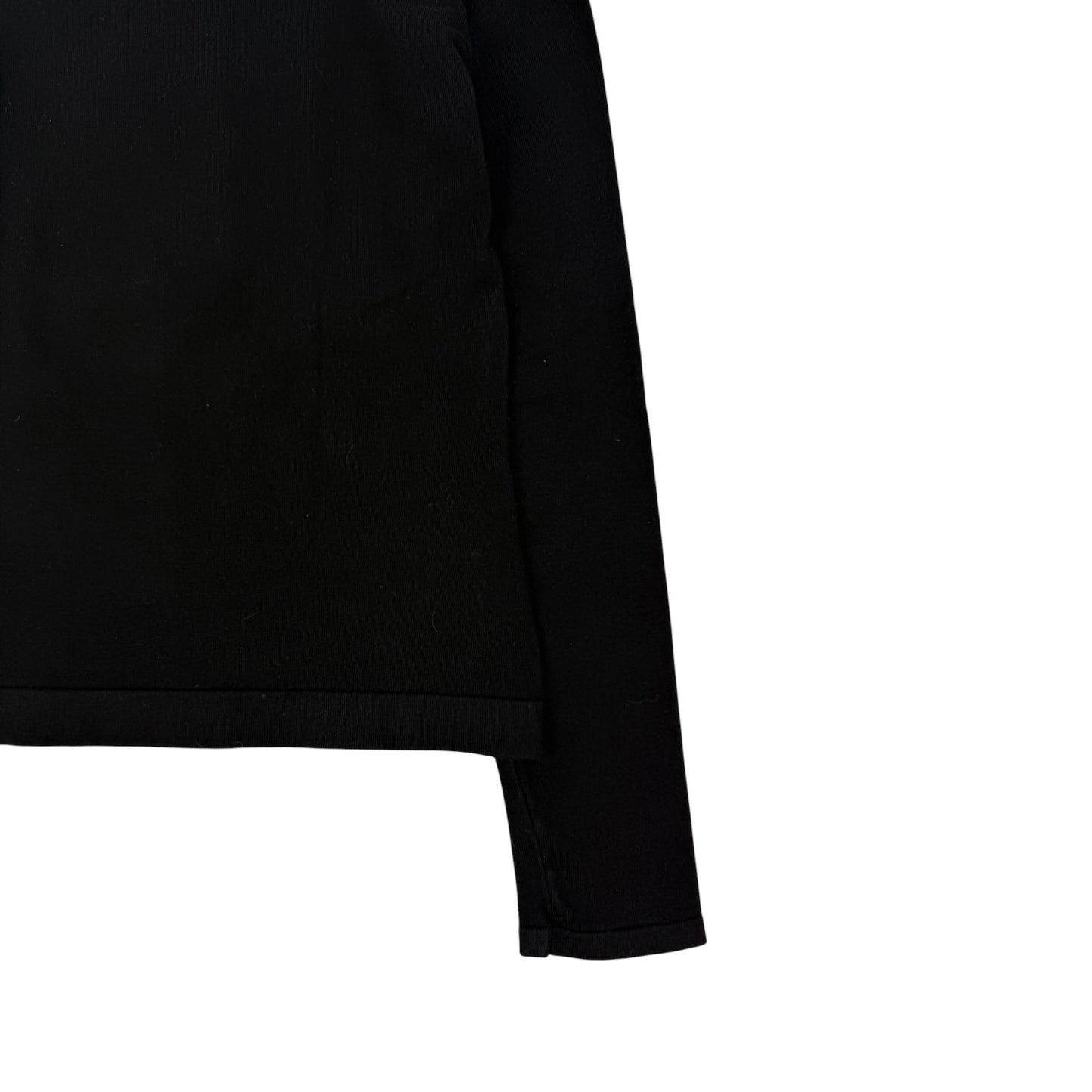 Vintage Jean Paul Gaultier Rollkragen Pullover schwarz Gr. Damen S