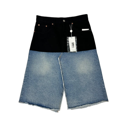 Masion Margiela Denim Rock schwarz / blau 42