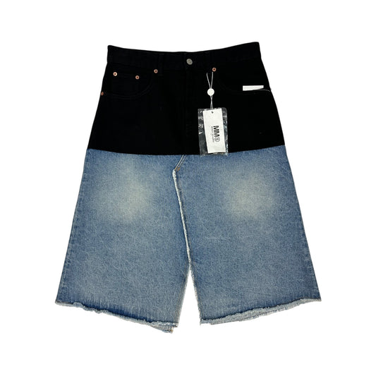 Masion Margiela Denim Rock schwarz / blau 42