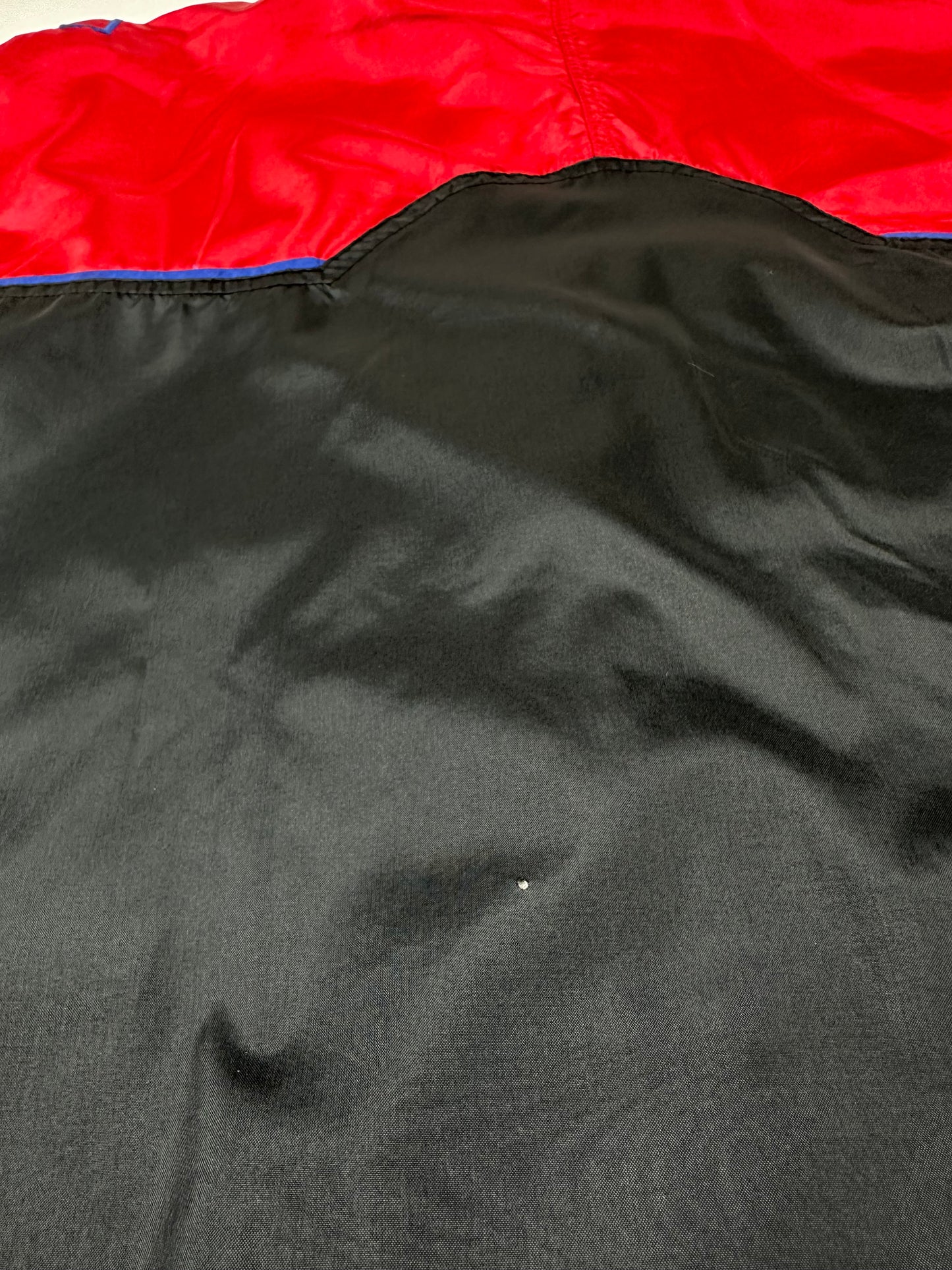 Vintage Nike Trackjacket rot / blau / schwarz XL
