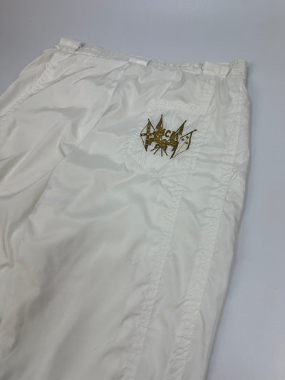 Vintage MCM Trackpants weiß/gold Gr. M