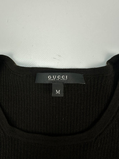 Vintage Gucci T-Shirt braun Damen Gr. M