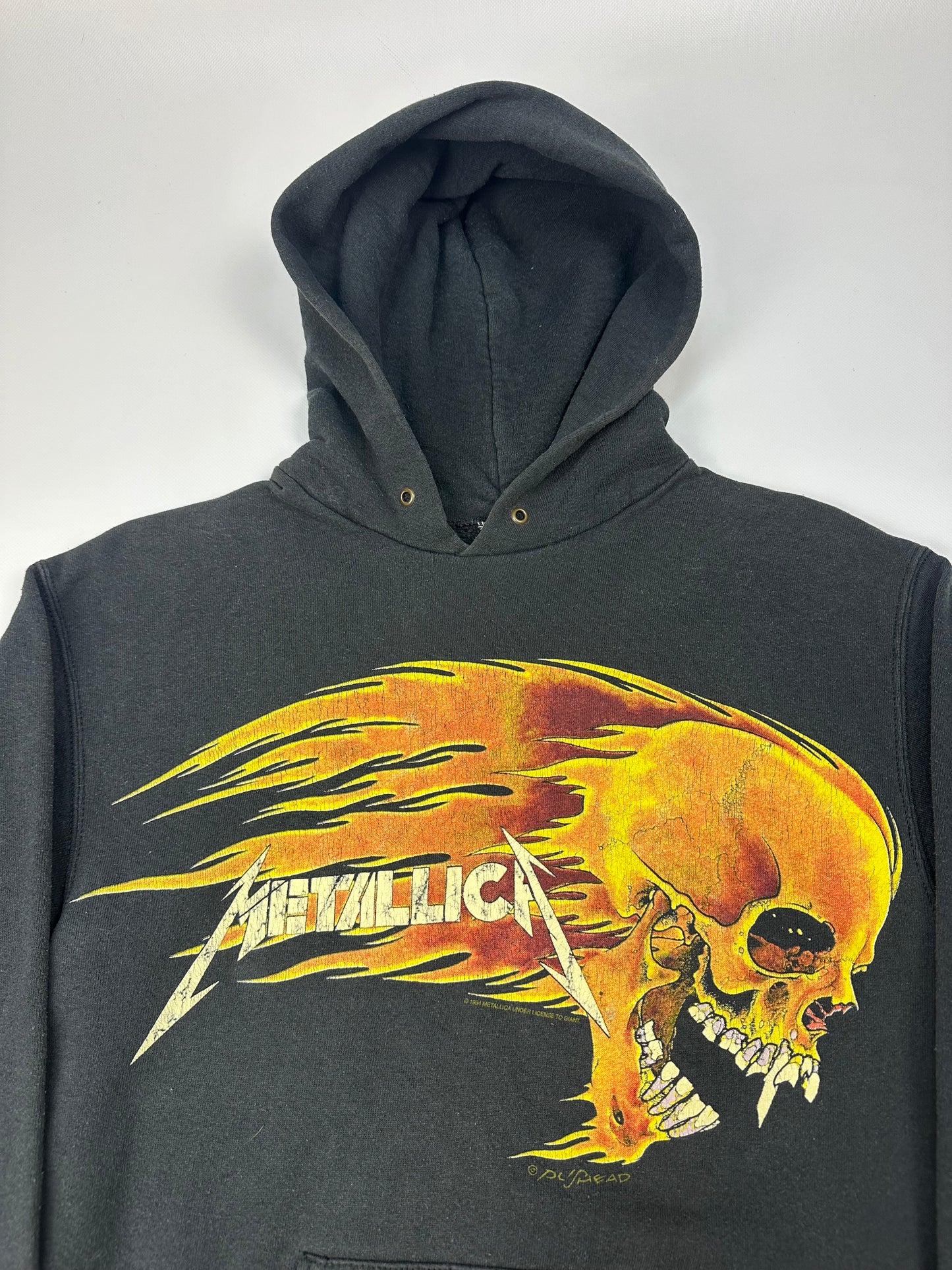 Vintage Metallica Hoodie schwarz M 1994