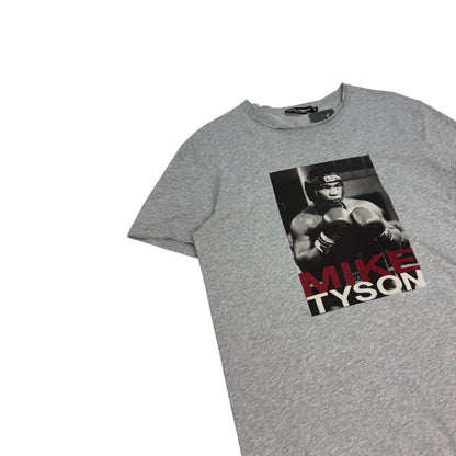 Vintage Dolce & Gabbana Mike Tyson T-Shirt grau Gr. 48