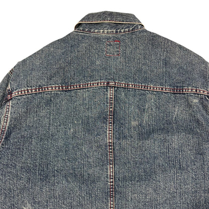 Vintage Dolce & Gabbana Jeans Jacke blau