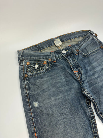 Vintage True Religion Jeanshose blau Gr. 32