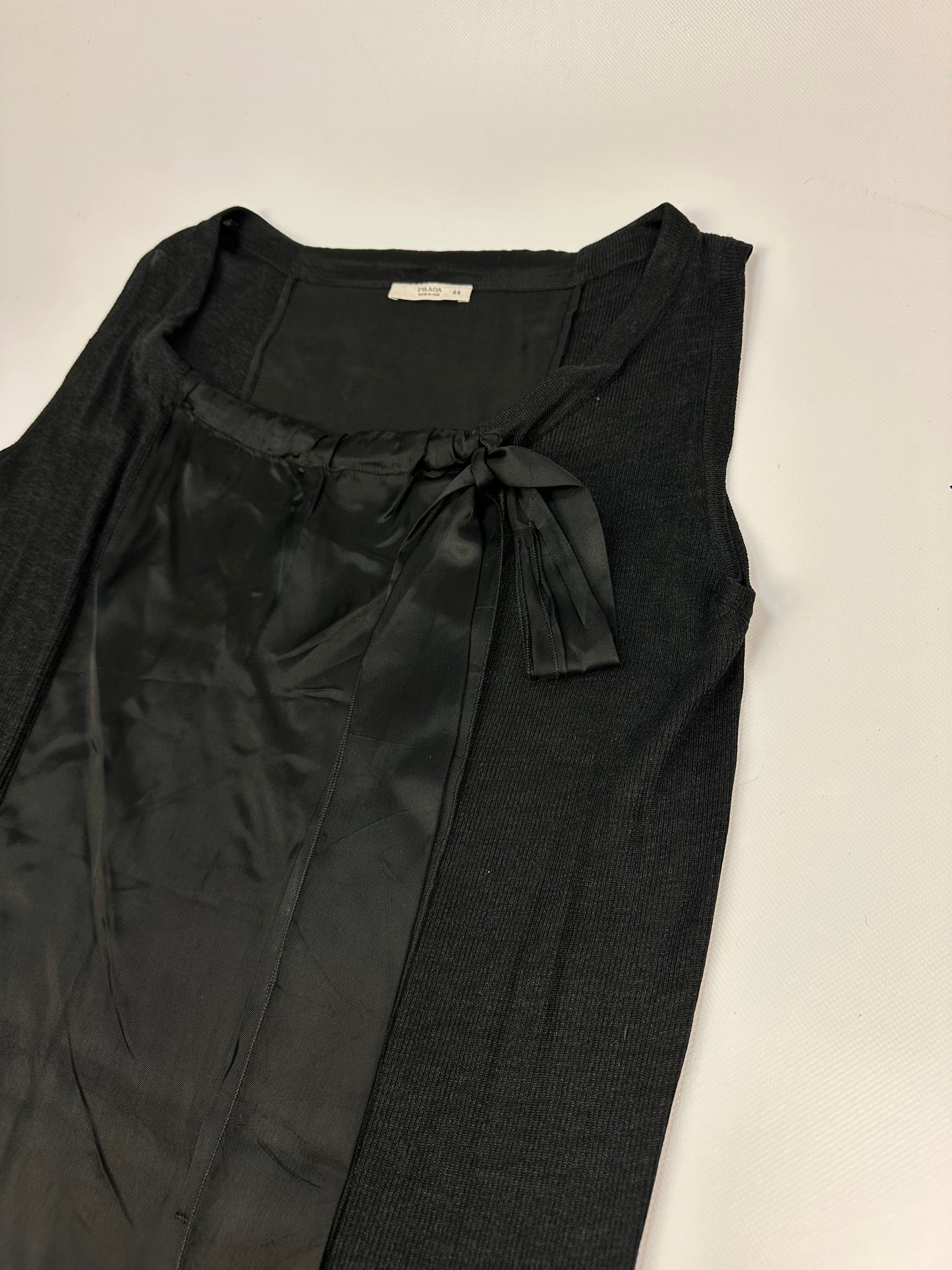 Vintage Prada Kleid schwarz Gr. 44