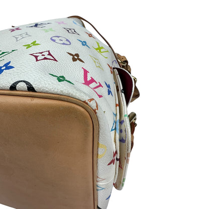 Louis Vuitton Sac Noe Murakami Handtasche weiß / bunt