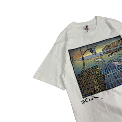 Vintage Salvador Dali T-Shirt weiß L