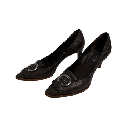 Vintage Celine Heels braun Gr. 38,5