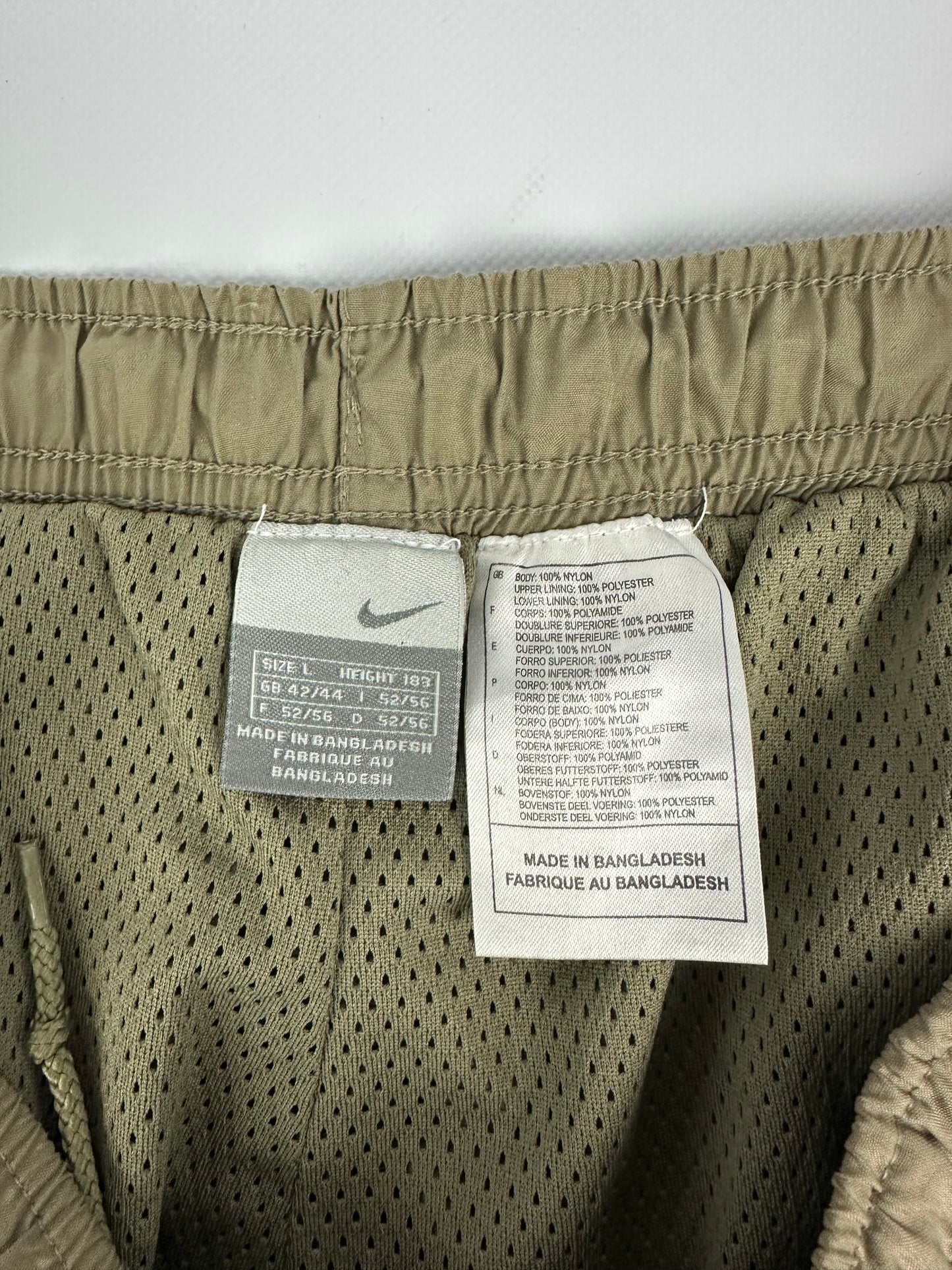 Vintage Nike trackpants brown women's L