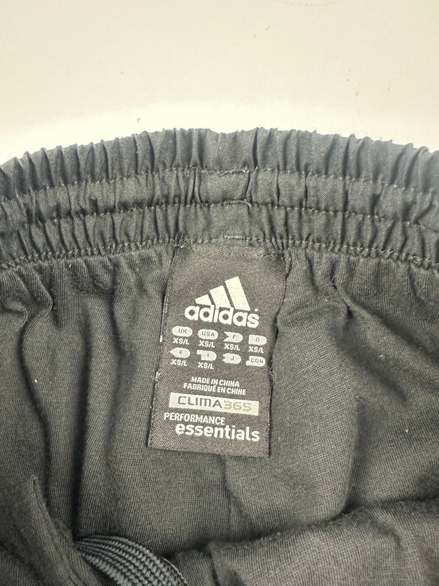 Vintage Adidas Trackpants schwarz XS