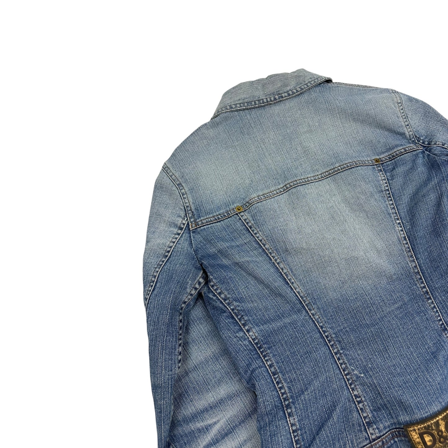 Vintage Dolce & Gabbana Jeansjacke hellblau L
