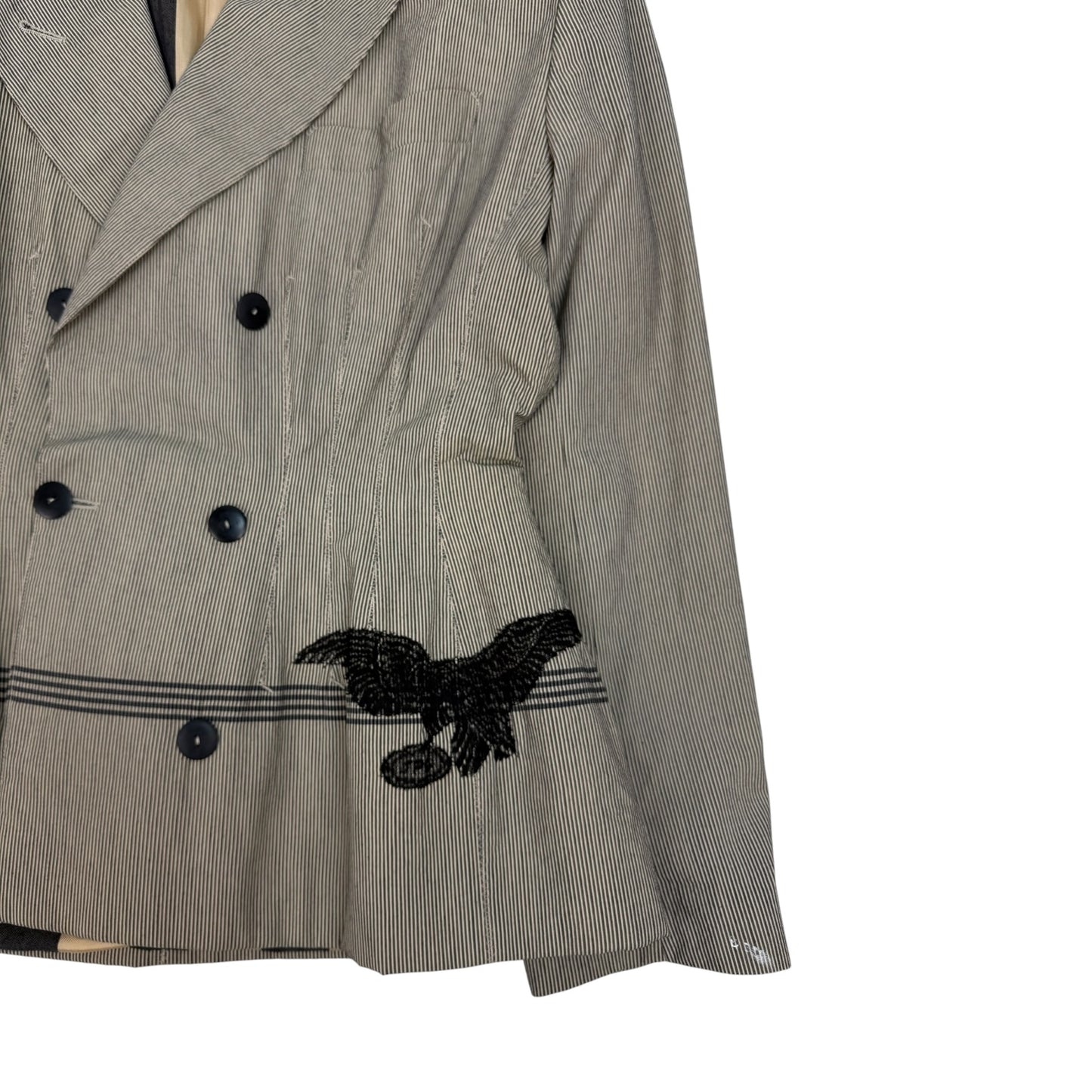 Vintage Jean Paul Gaultier Blazer braun Gr. Damen 44