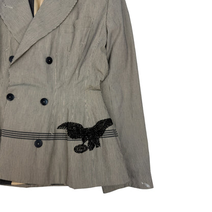 Vintage Jean Paul Gaultier Blazer braun Gr. Damen 44