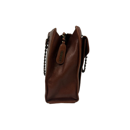 Vintage Chanel Handtasche braun / gold