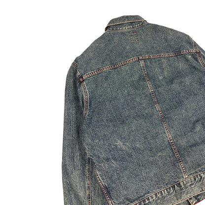 Vintage Dolce & Gabbana Jeans Jacke blau