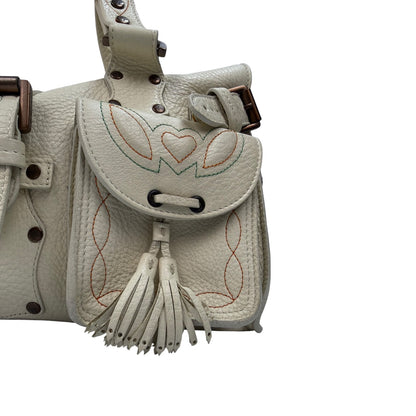 Vintage Mulberry Handtasche beige