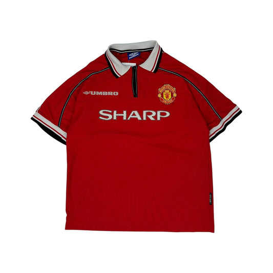 Vintage Umbro Manchester United Trikot rot L