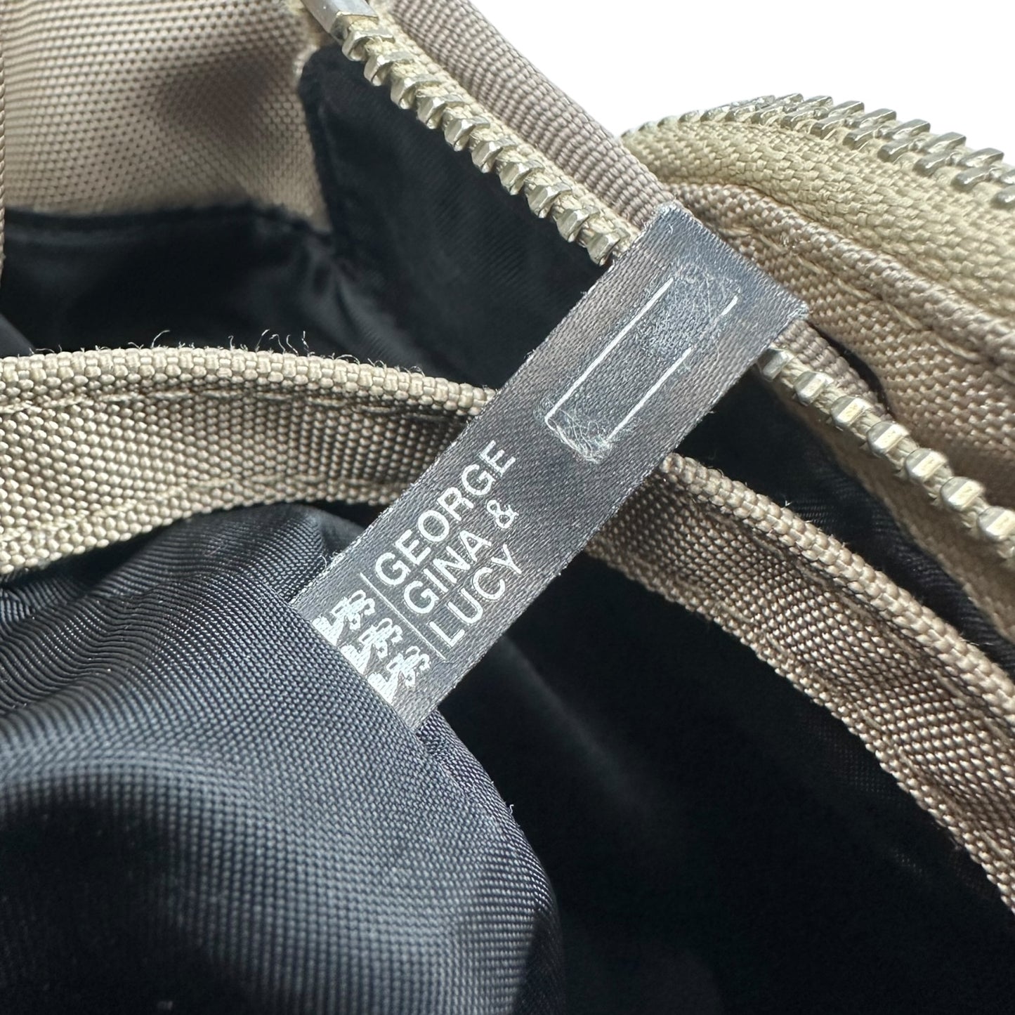 Vintage GG&L Handtasche beige